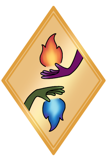 Crest of The Fire Handlers | Alien symbol